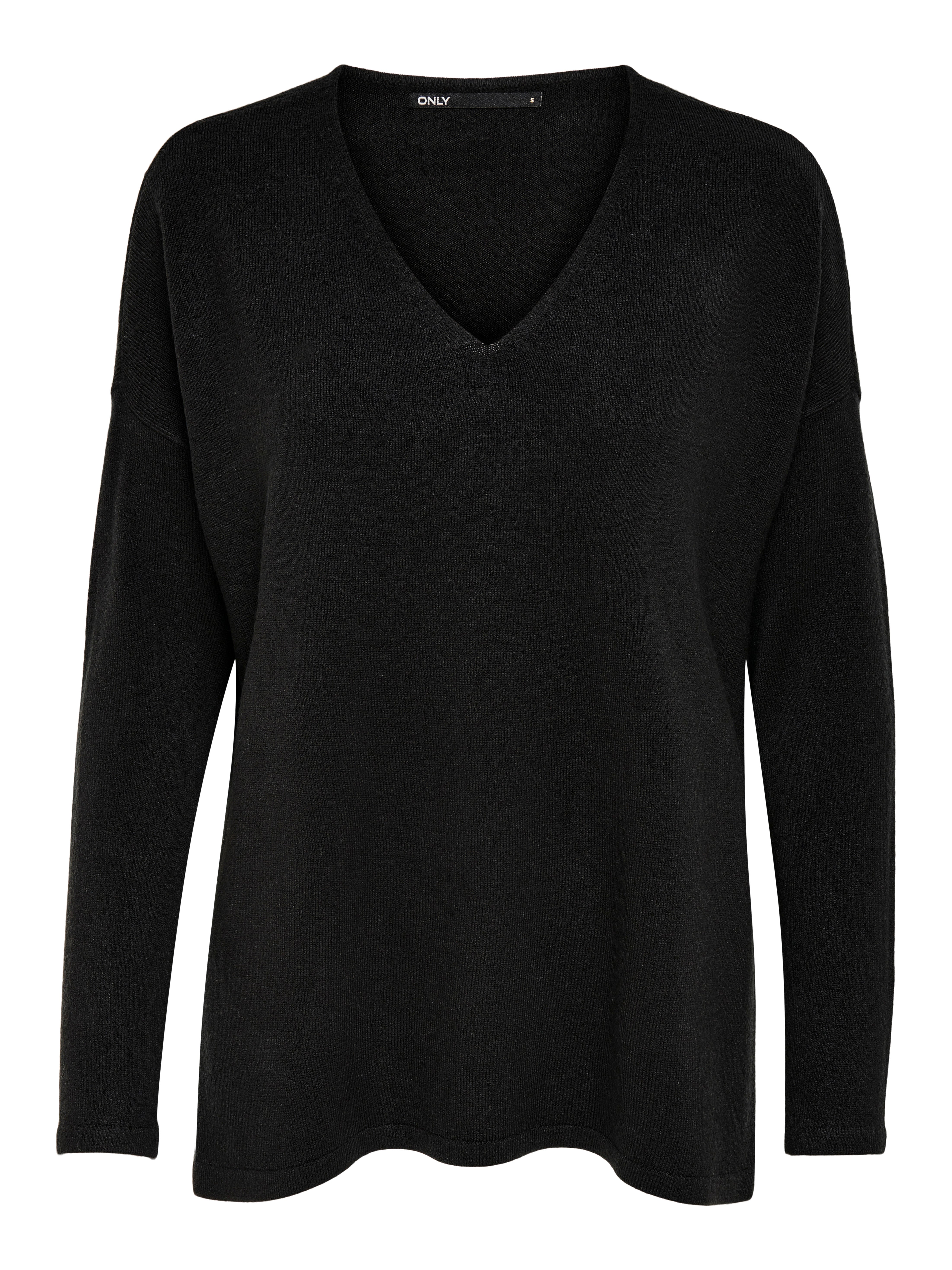ONLAMALIA Strickpullover Black