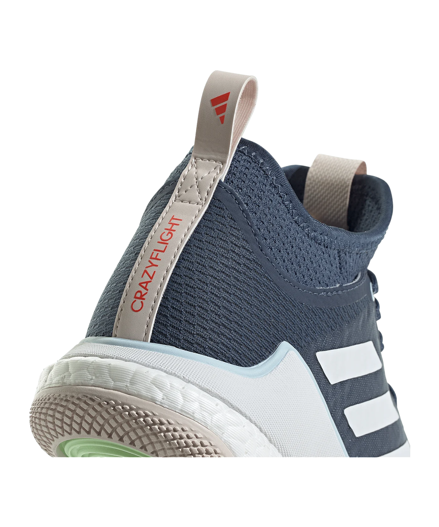 adidas Crazyflight Mid Damen Blau Weiss