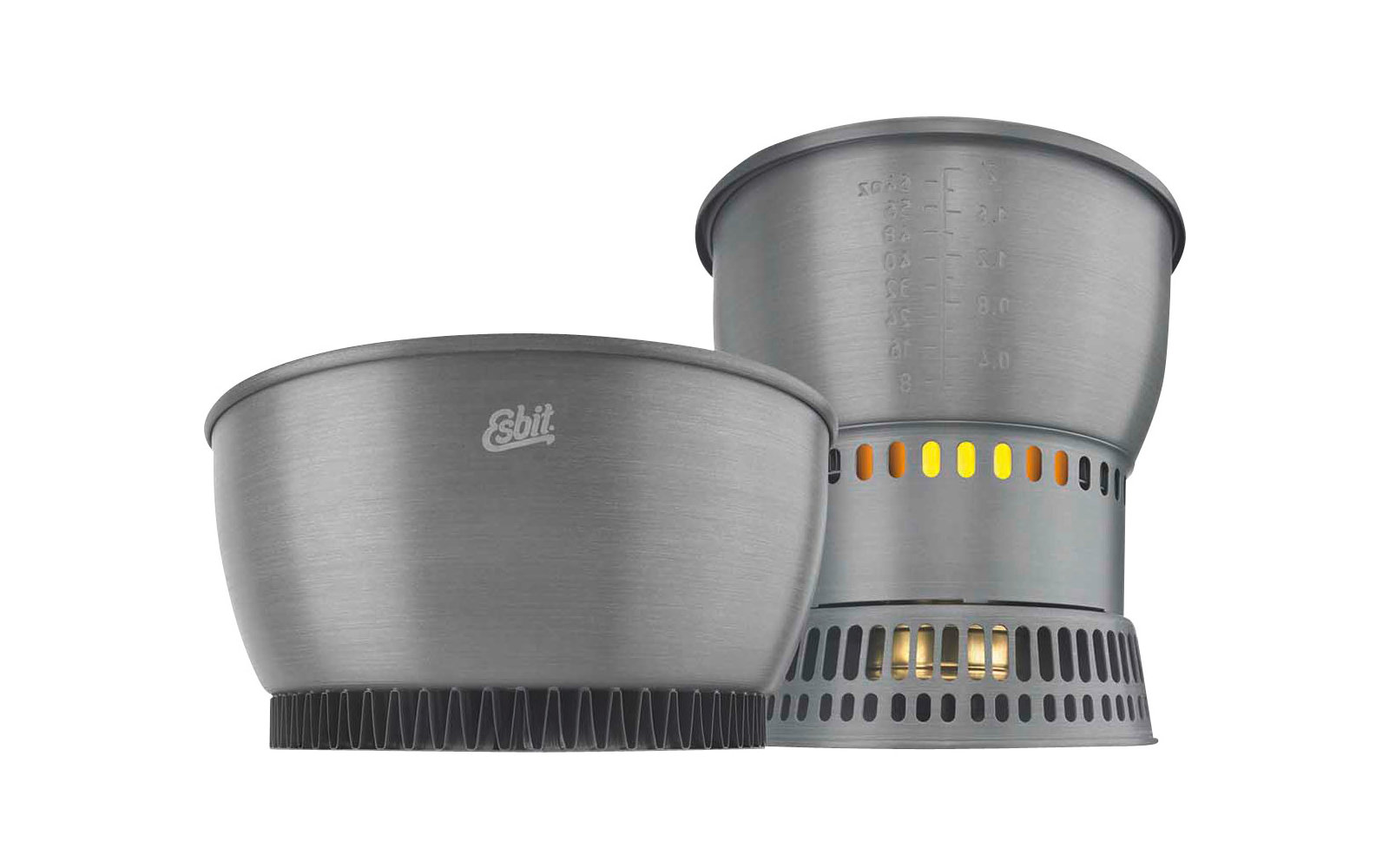 Esbit Spiritus-Kochset 2.35L - ohne Antihaftbeschichtung hardanodisiertes Aluminium