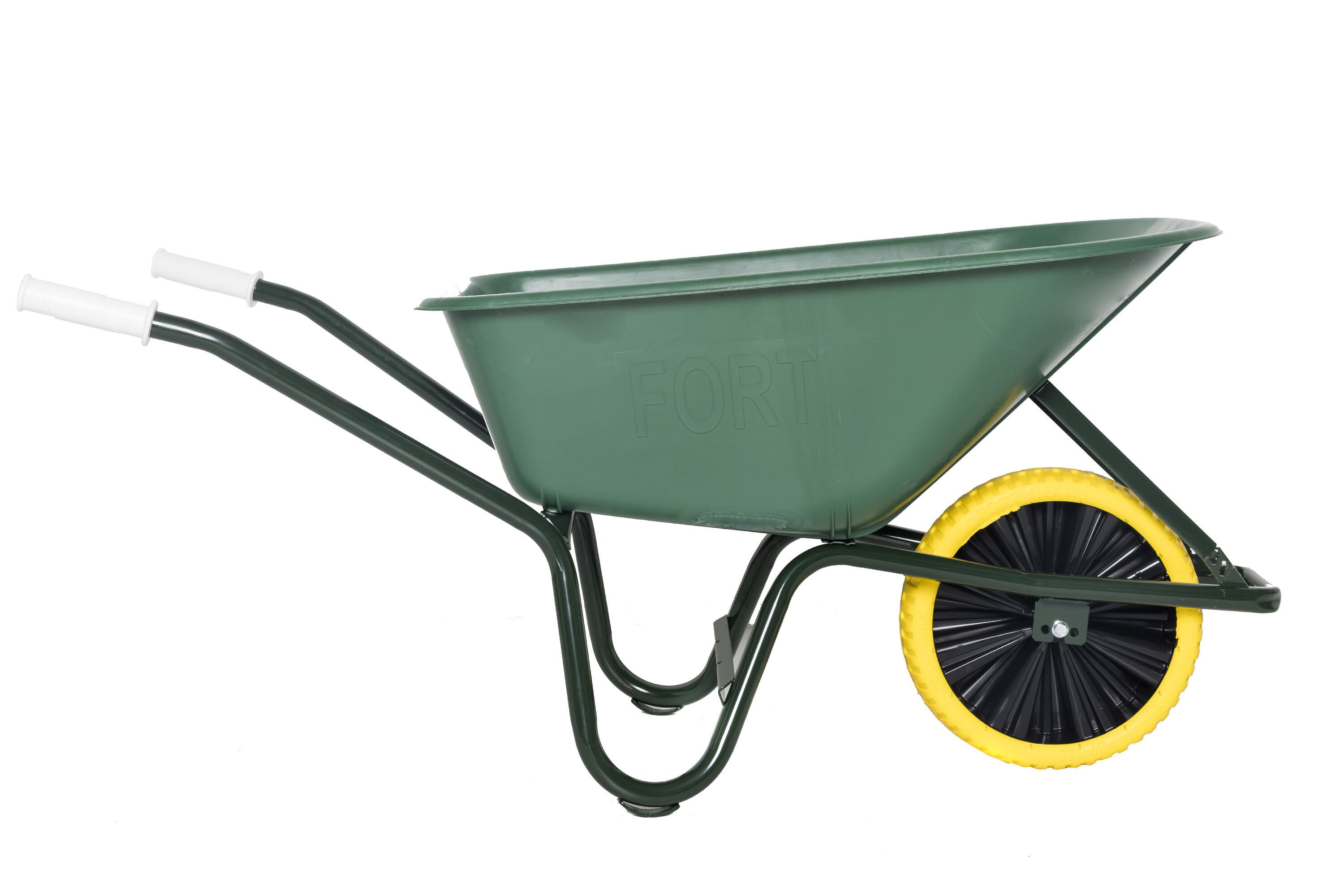 FORT TK-100 Flex Lite - Kruiwagen - Groen - 100 liter - 13 cm