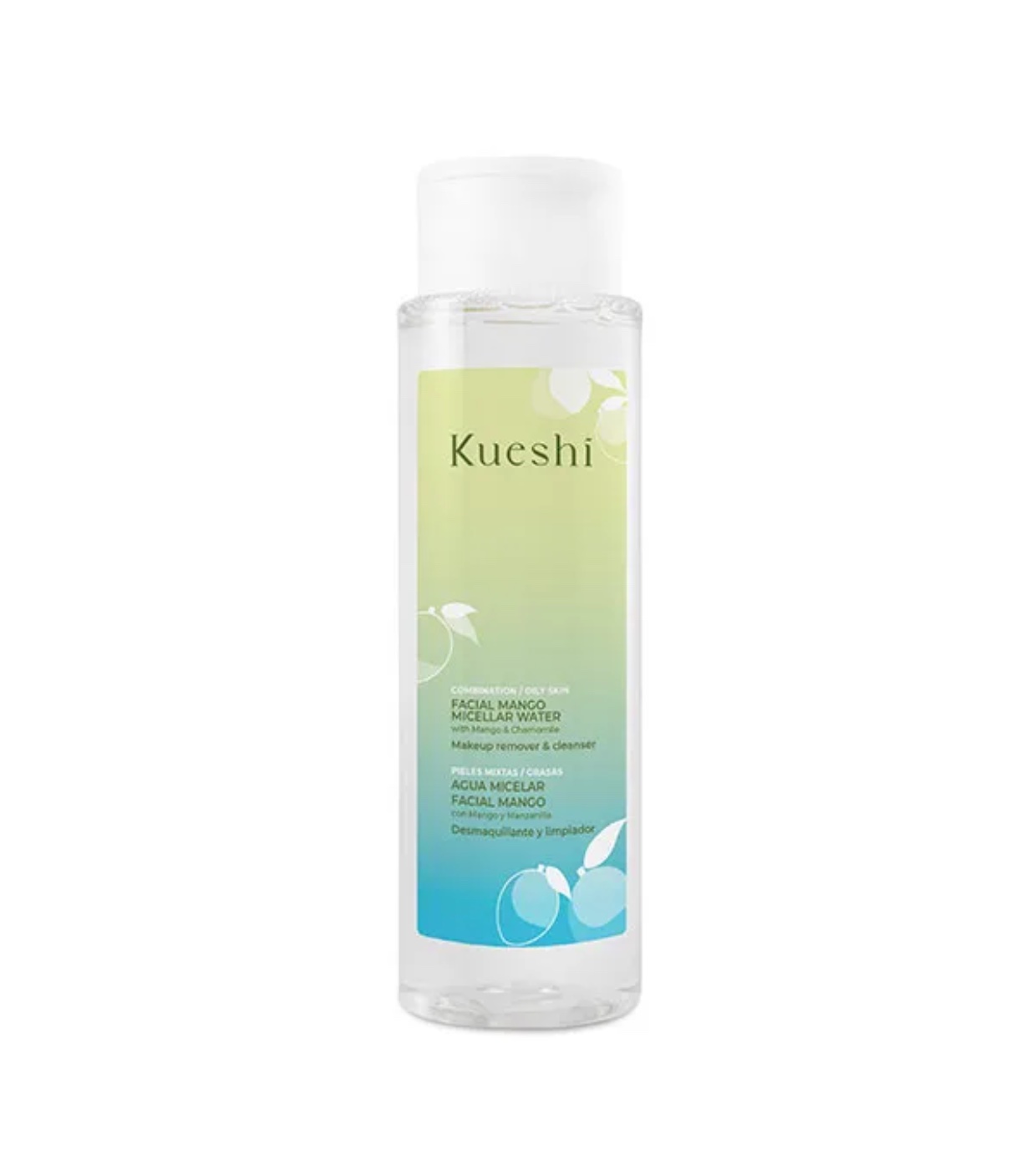 Kueshi - Água Micelar Facial de Manga - Para pele mista e oleosa