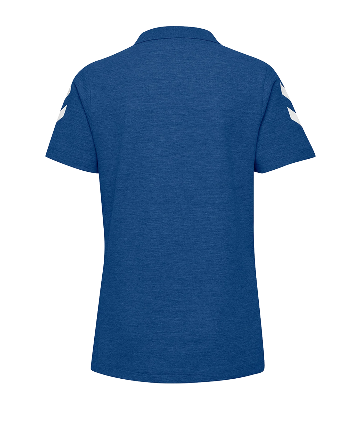 Hummel Cotton Poloshirt Damen Blau F7045