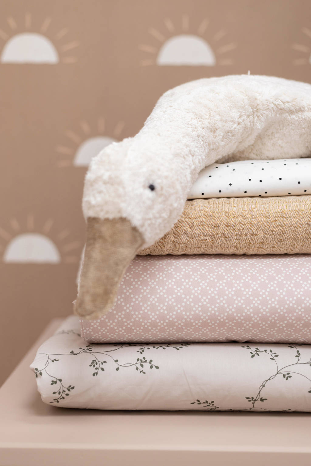 baby wiegdeken soft teddy Pretty Pearls 70x100 cm