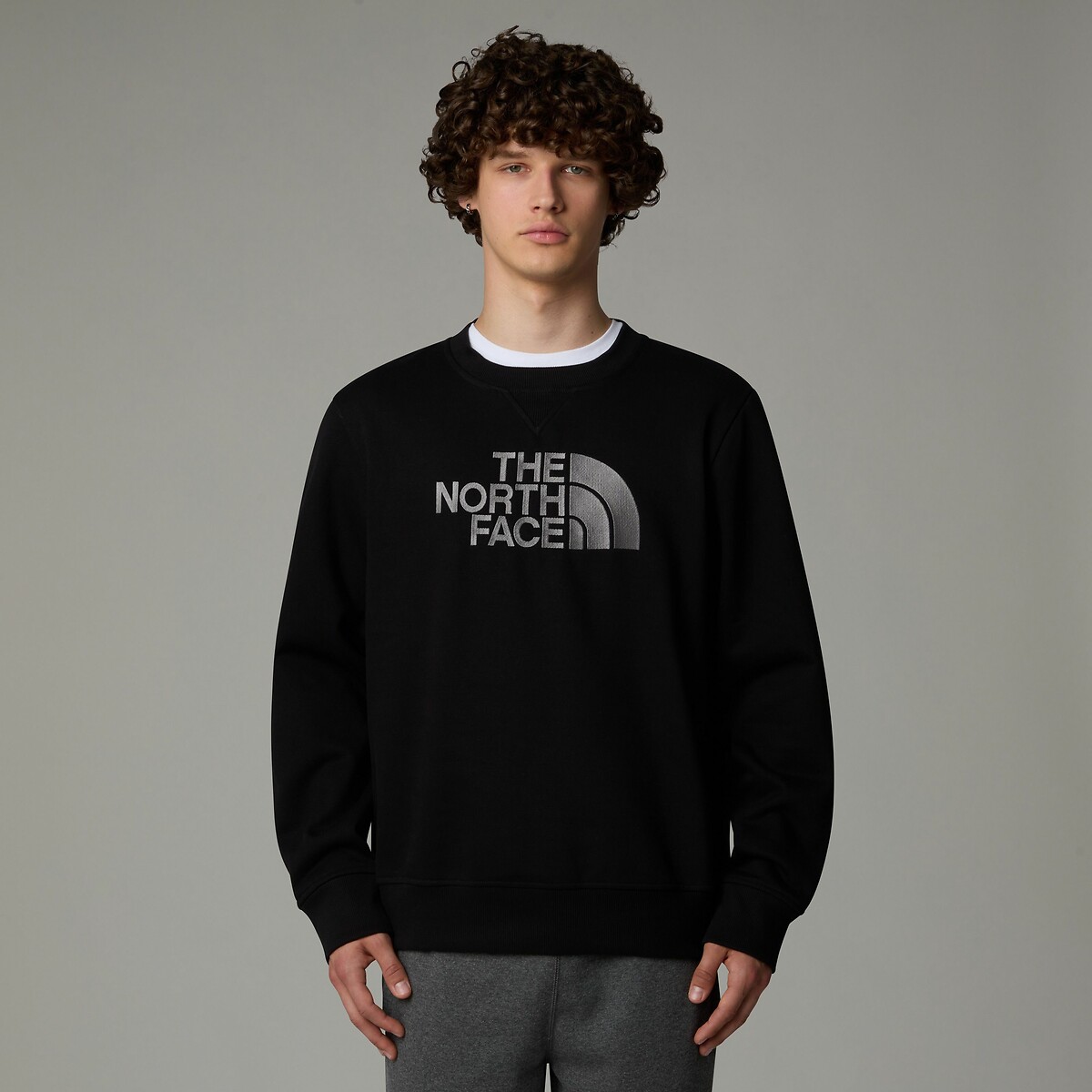 THE NORTH FACE<br>Suéter de gola redonda com o logotipo Drew Peak