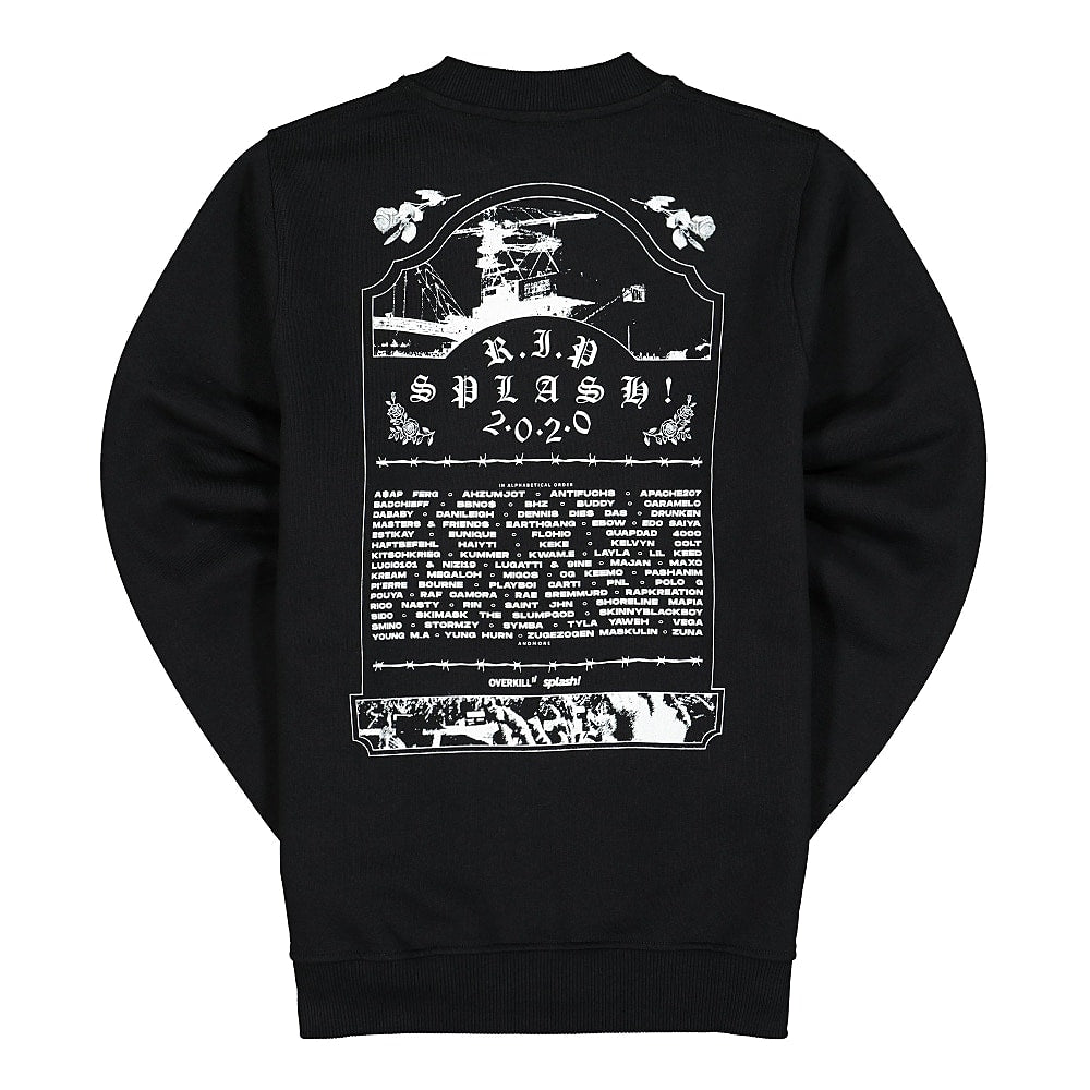 Overkill<br>splash! x Overkill RIP 2020 Graveyard Crewneck