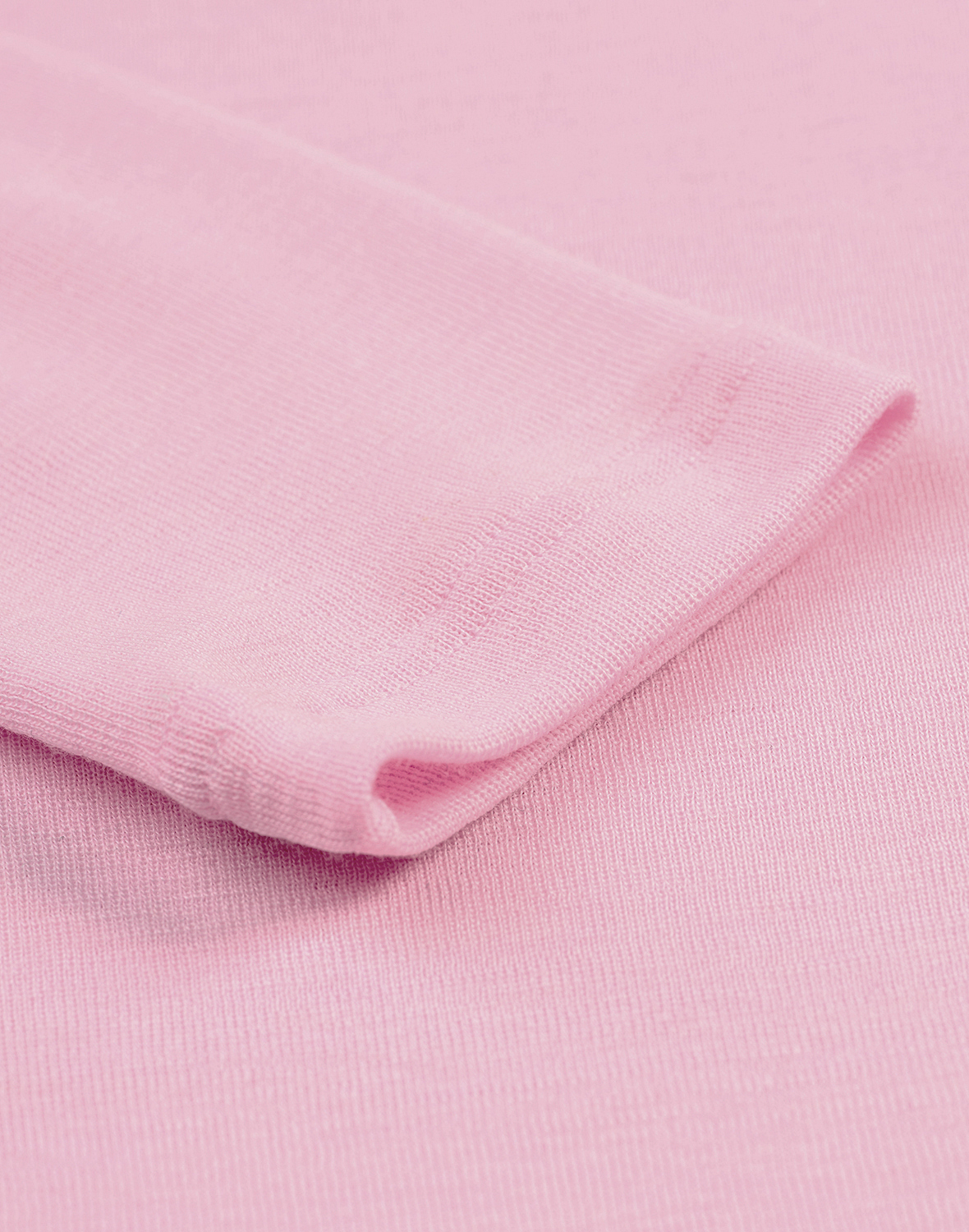 Shirt van merinowol/zijde voor dames in Zwart