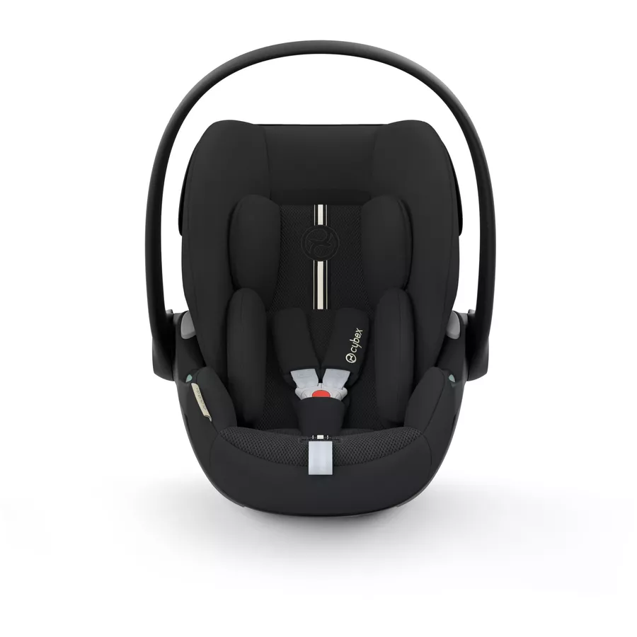 cybex GOLD Babyschale Cloud G i-Size Plus Moon Black Plus mit Basisstation Base G
