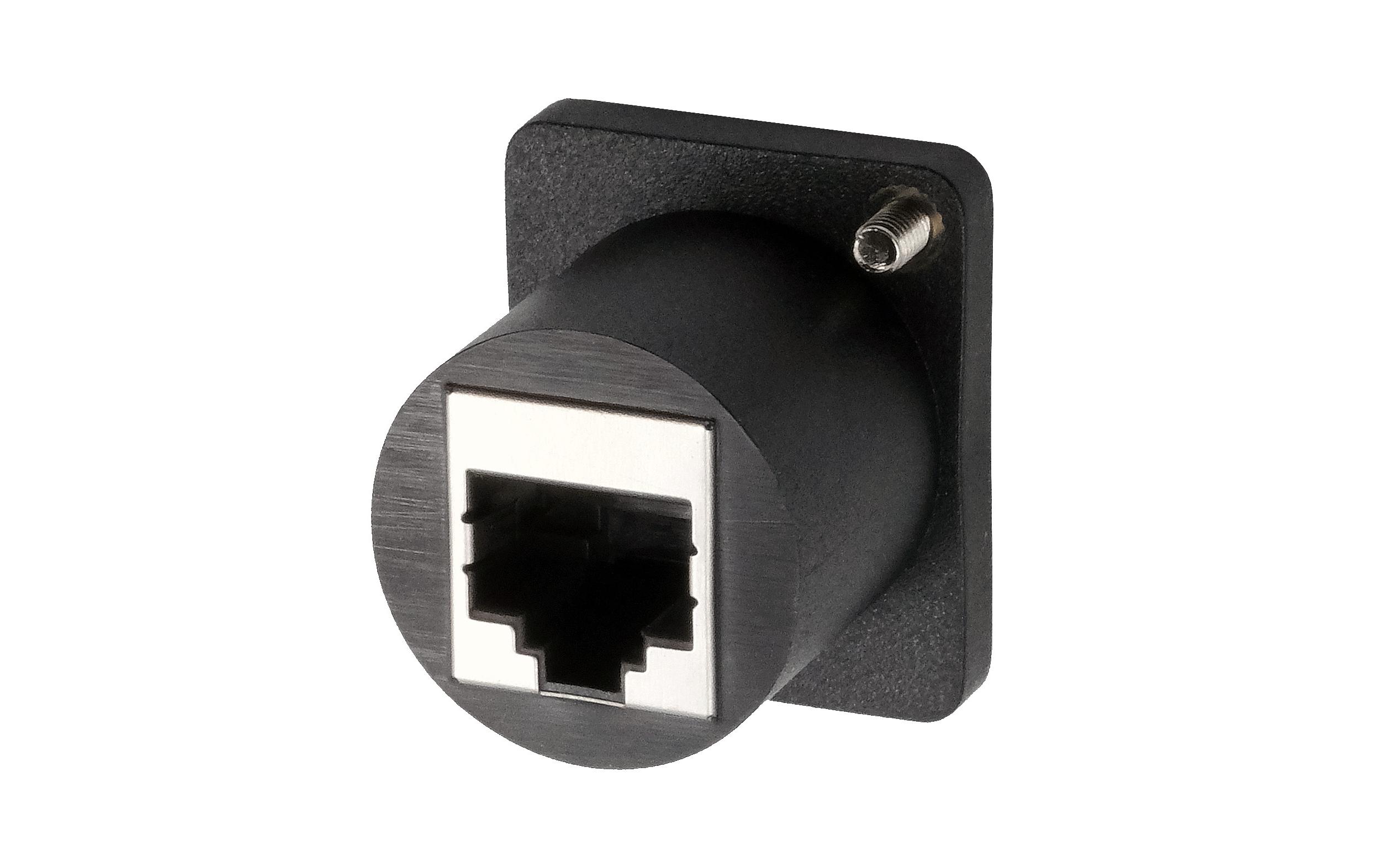 Modul D-Typ RJ45 Cat.5e Buchse zu BuchseExsys D-Typ Modul RJ45 Cat.5e Buchse zu Buchse