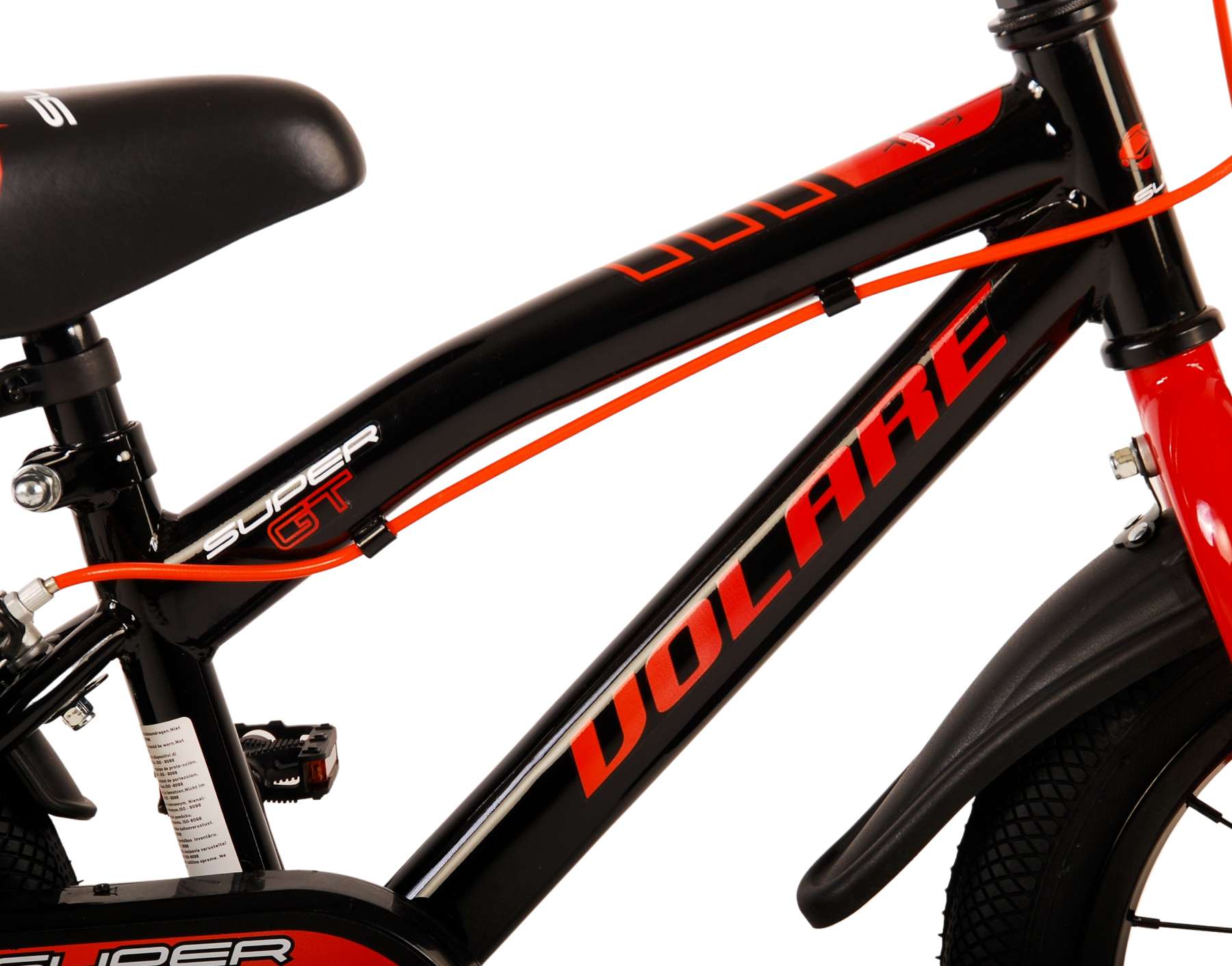 TPFSports Super GT Kinderfahrrad - Jungen - 14 Zoll - Rücktritt + Handbremse - Blau