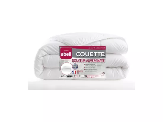 Couette Douceur Auvergnate - 220 x 240 cm - Chaude - 2 personnes - ABEIL