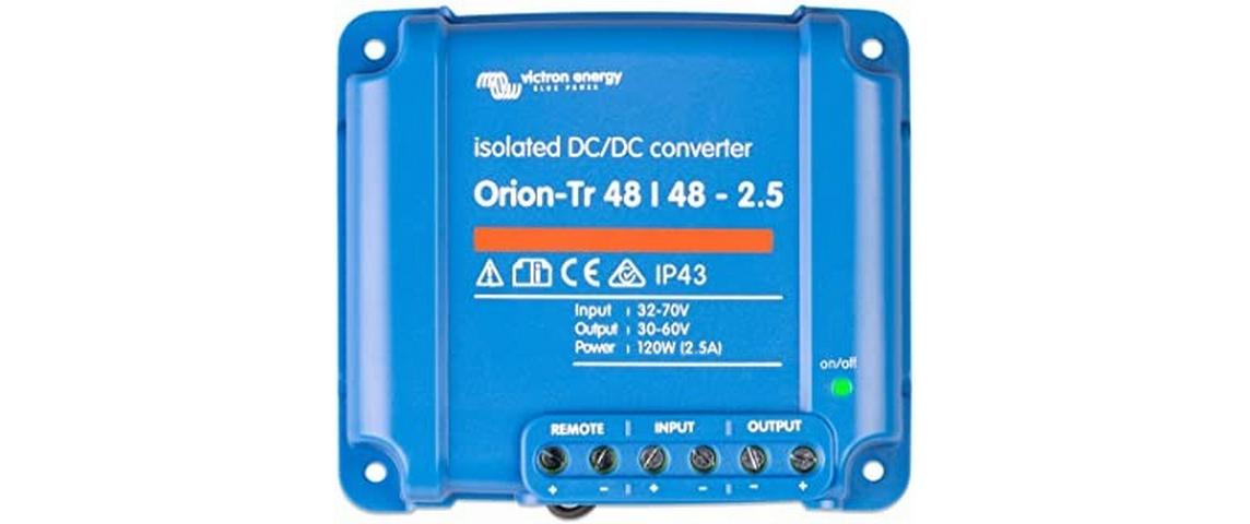 DC/DC Spannungs-Wandler Orion-Tr 48-48 V, 2.5A 120 WIP43 DC-DC Konverter, isoliert