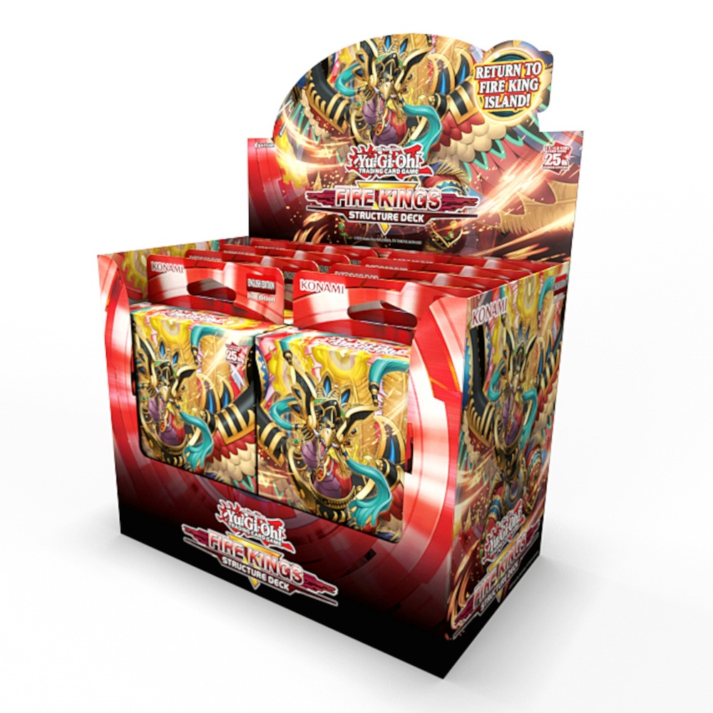 Yu-Gi-Oh! Sammelkartenspiel Fire Kings Structure Deck