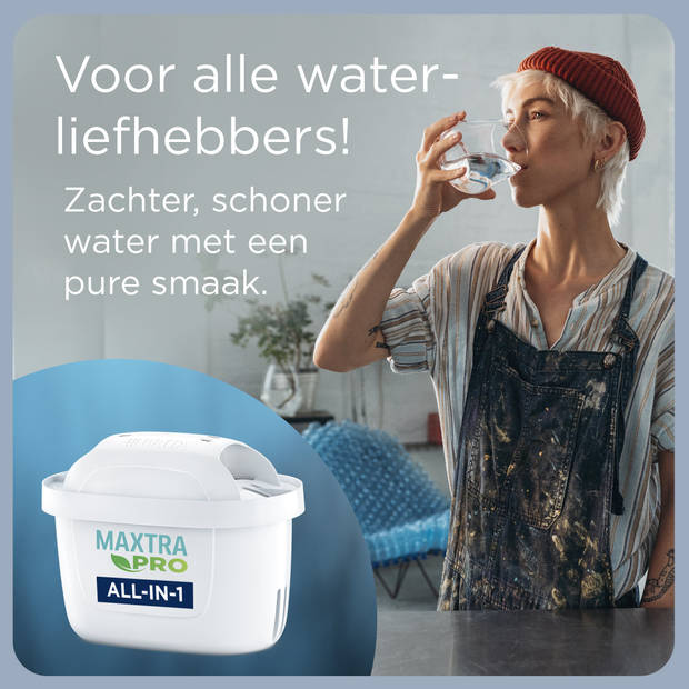 BRITA filterpatronen - Waterfilterpatronen - MAXTRA PRO ALL-IN-1 - 3-Pack - Voordeelverpakking