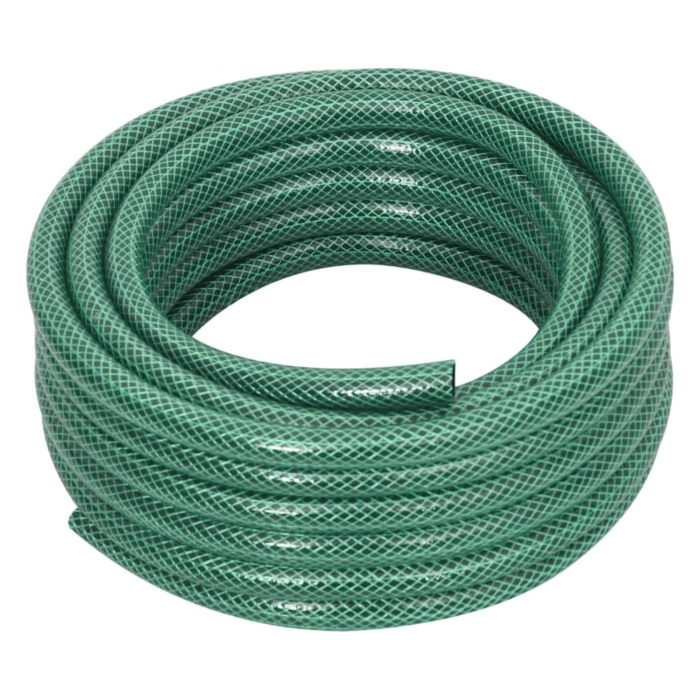 Tuyau d'arrosage avec jeu de raccords vert 0,6