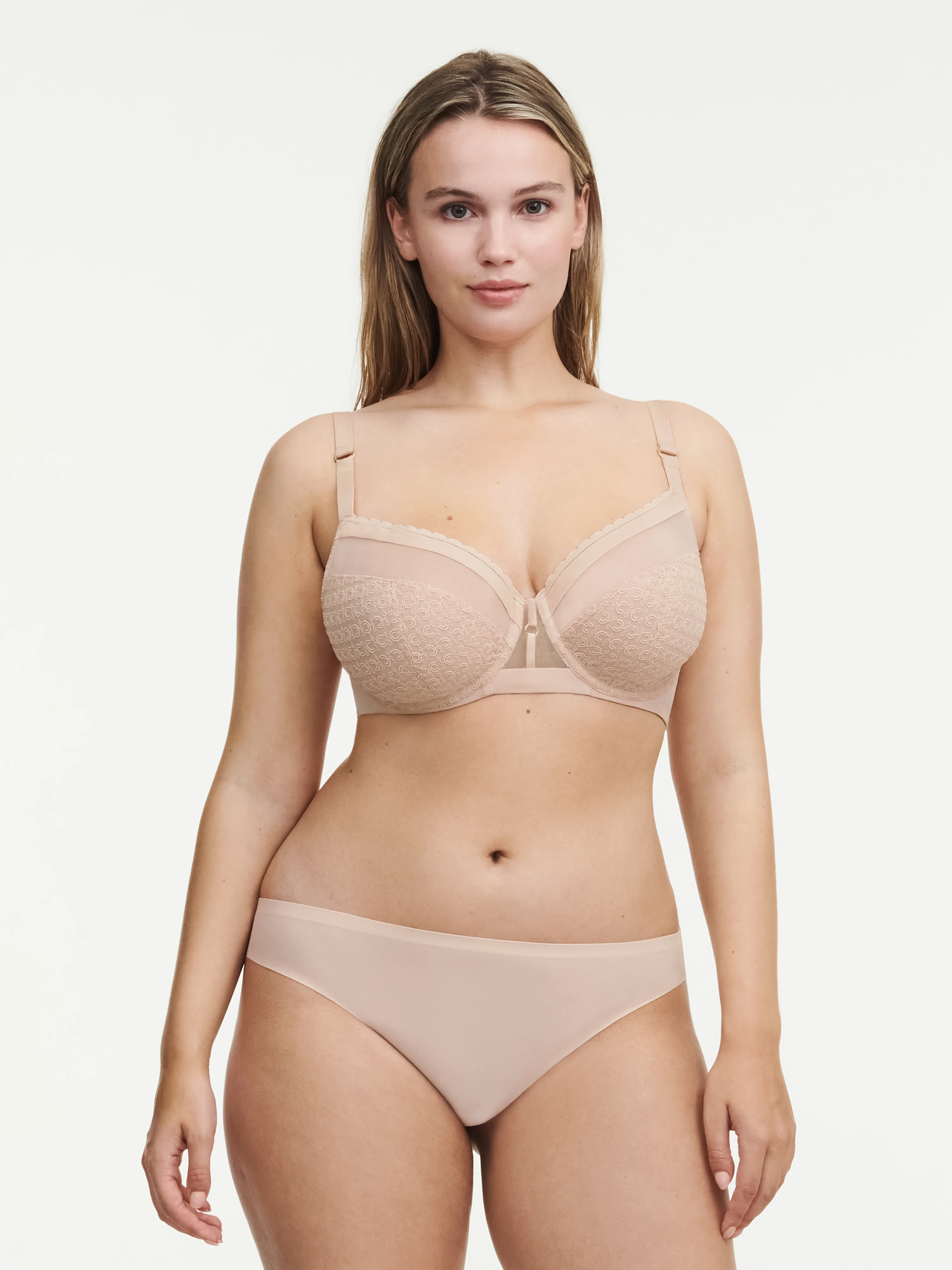 MONOGRAM - Soutien-gorge emboîtant broderie | Beige
