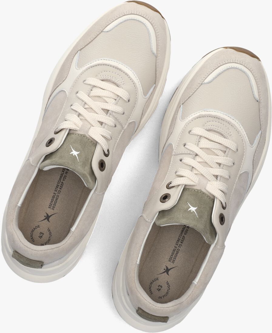 beige xsensible lage sneakers rialto