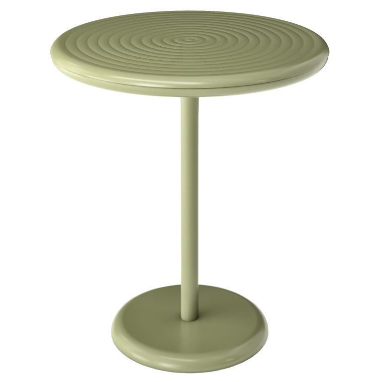 Tom Dixon Groove Round tuintafel Ø69,7 Moss
