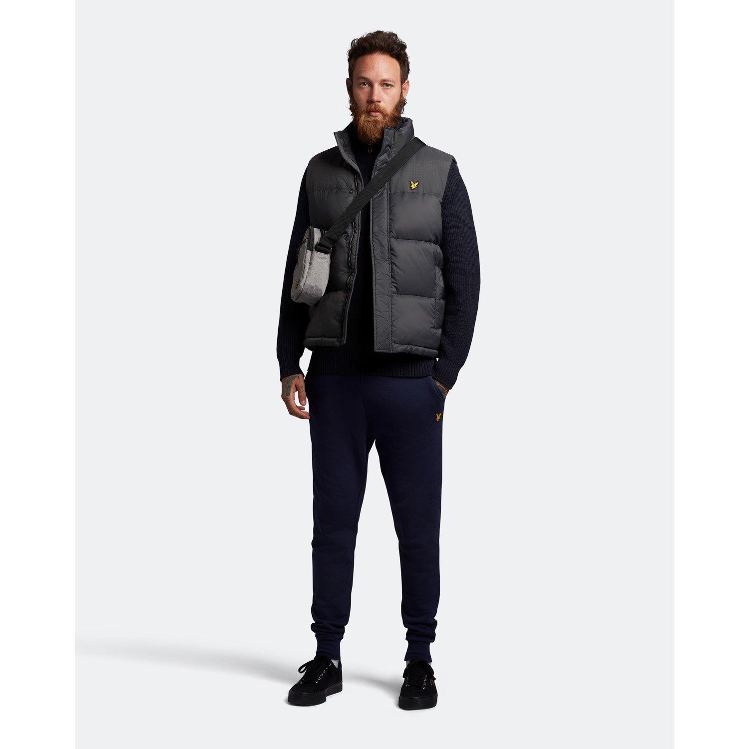 Lyle and Scott Ribbed Quarter Zip Jumper
