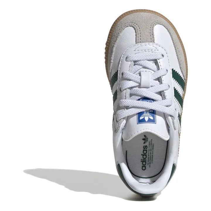 Adidas Baskets Lacets Elastiqués Samba Semelle Gomme | Vert