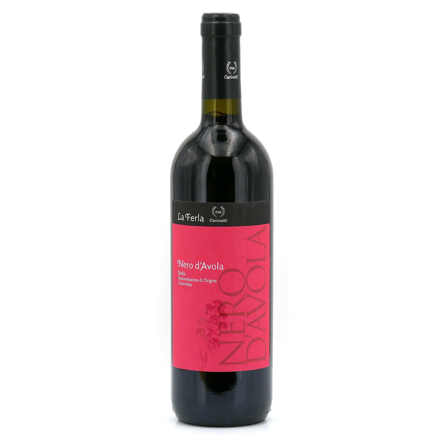 Nero d'Avola La Ferla - vin rouge sicilien - 13% - Canicatti