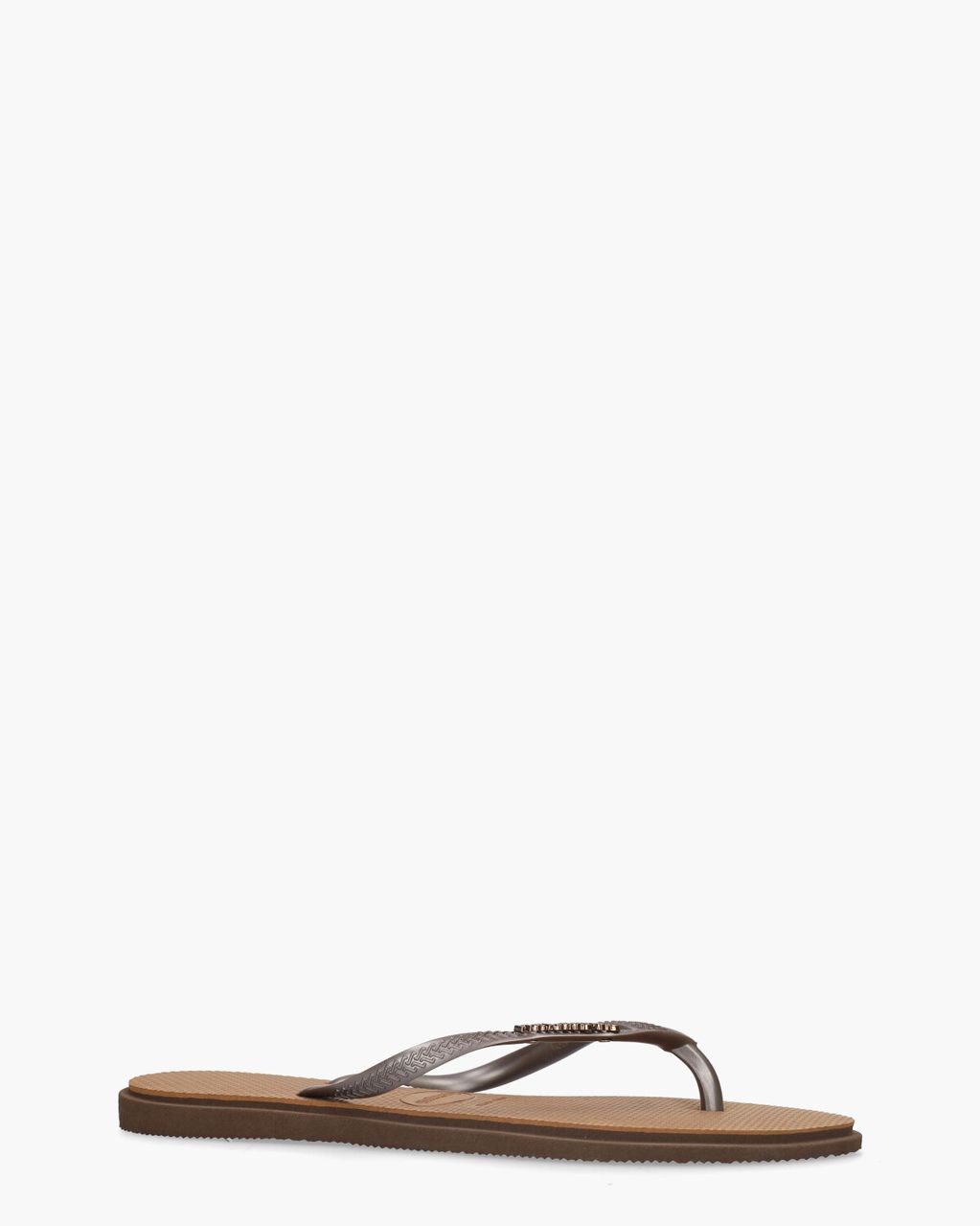 Havaianas Slim Point Donkerbruin Damesslippers