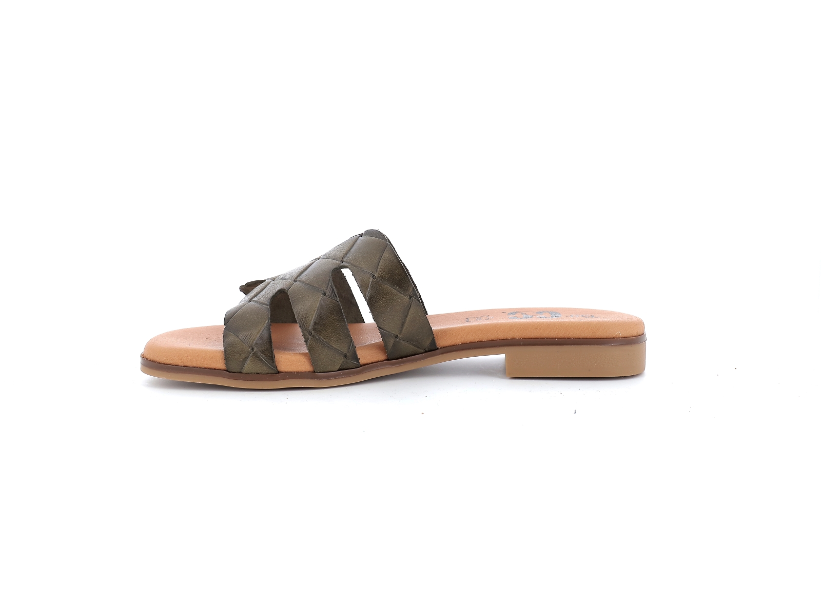 Chaussures du chateau-2053 Cuir Kaki