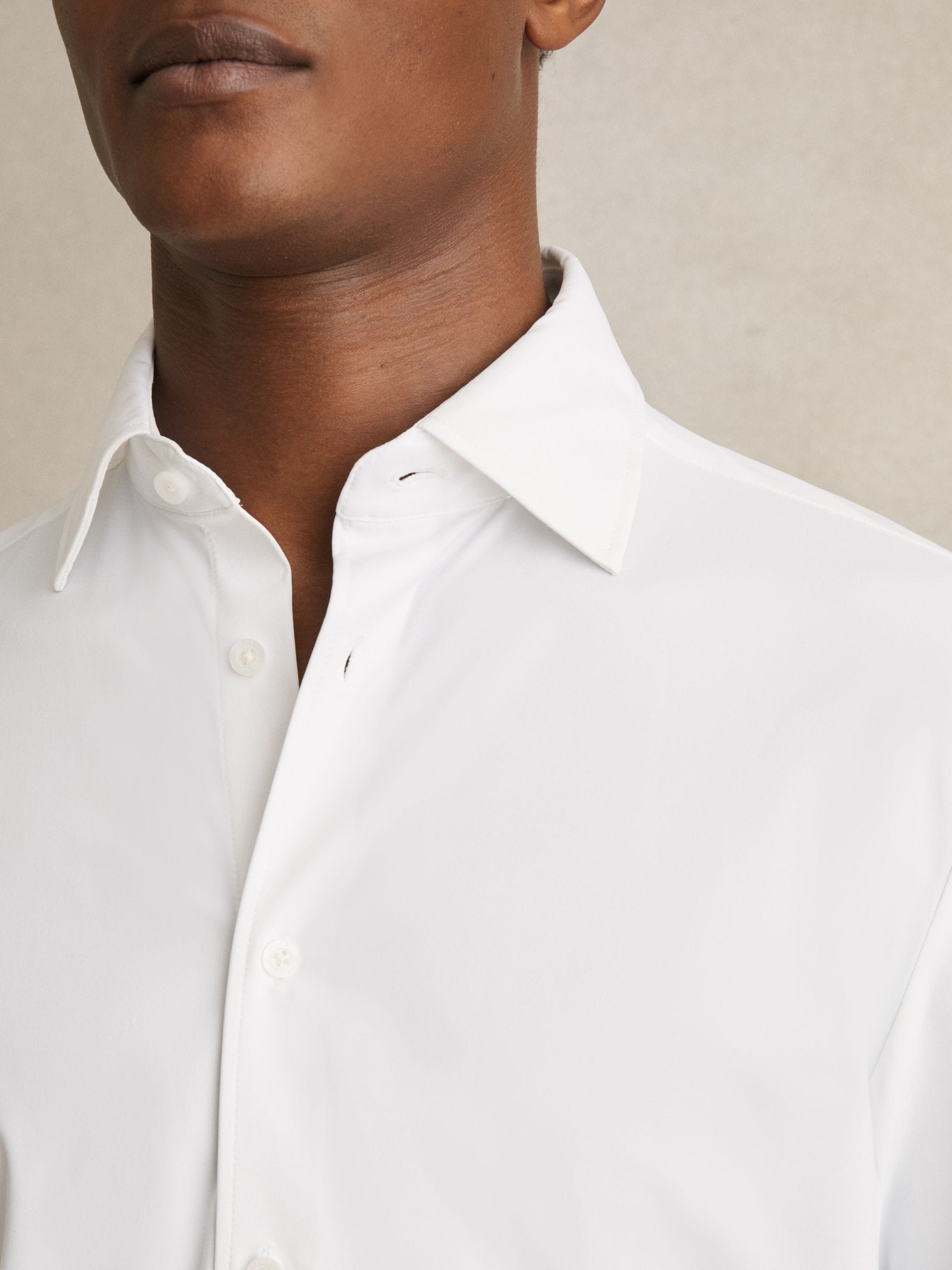 Wit - Reiss Voyager Long Sleeve Travel Shirt