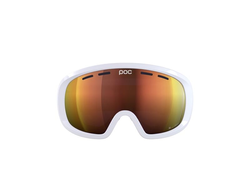 POC Skibrille Fovea Mid Hydrogen White/Partly Sunny Orange Goggle