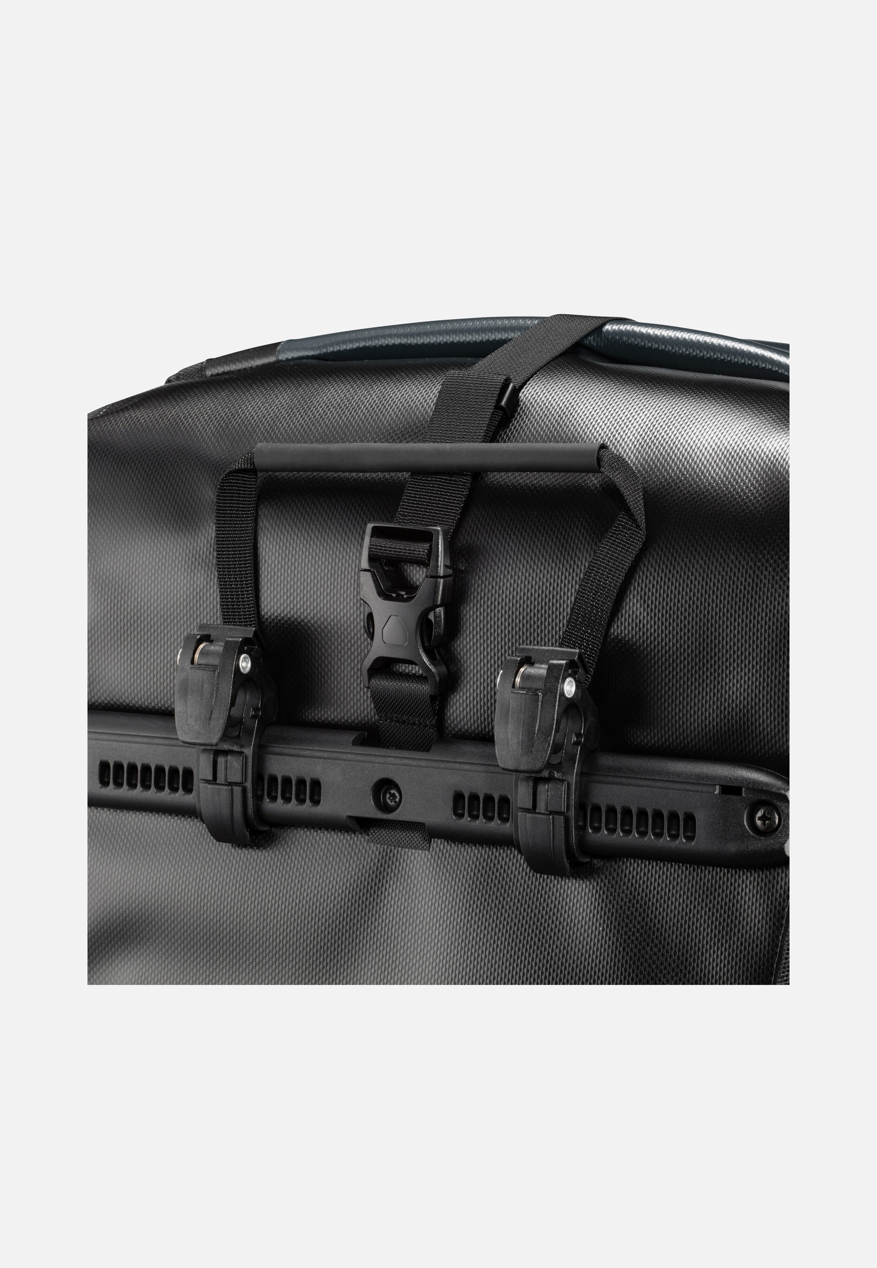Back-Roller XL Asphalt Schwarz - Fahrradtasche