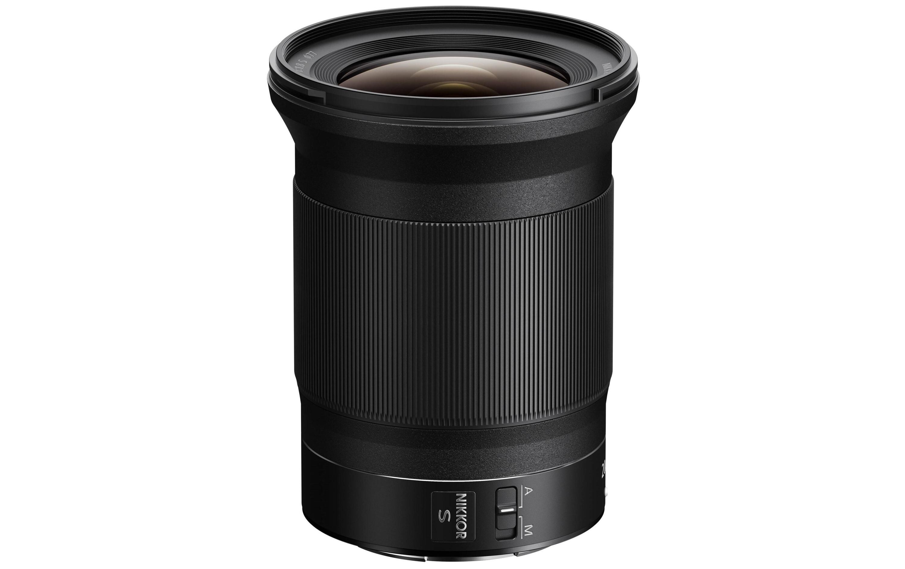 Festbrennweite NIKKOR Z 20mm F/1.8 S – Nikon Z<br>Ultraweitwinkel-Festbrennweitenobjektiv mit hoher Lichtstärke von F/1.8