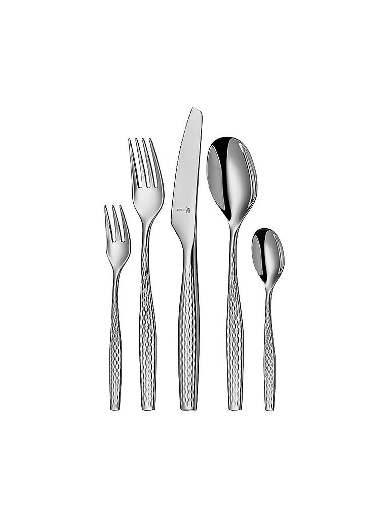 WMF Sentic Besteck-Set 30 teilig  6 Personen silber