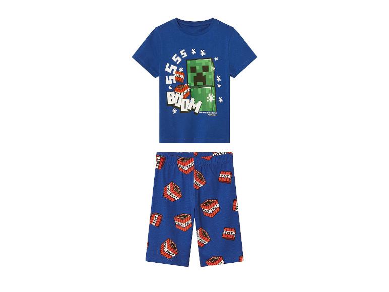 Korte kinder pyjama Minecraft