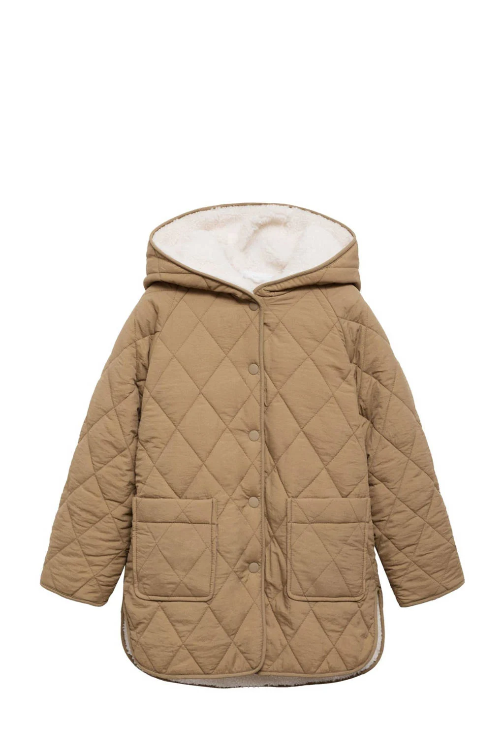 Mango Kids reversible jas bruin