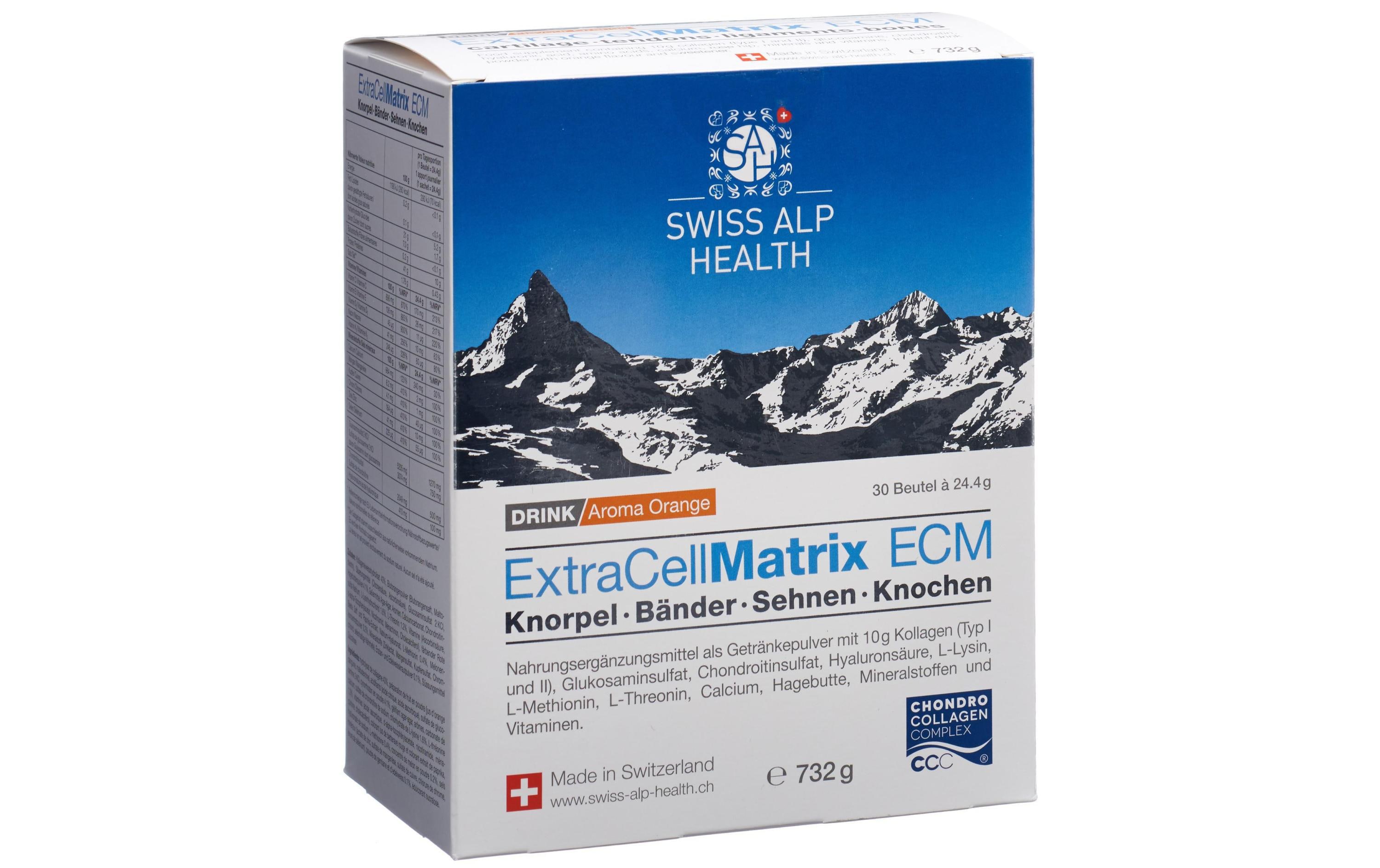 ExtraCellMatrix ECM Drink Orange 30 BeutelGetränkepulver