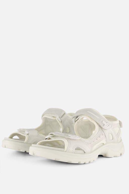 Ecco Offroad Yucatan W Sandalen wit Leer