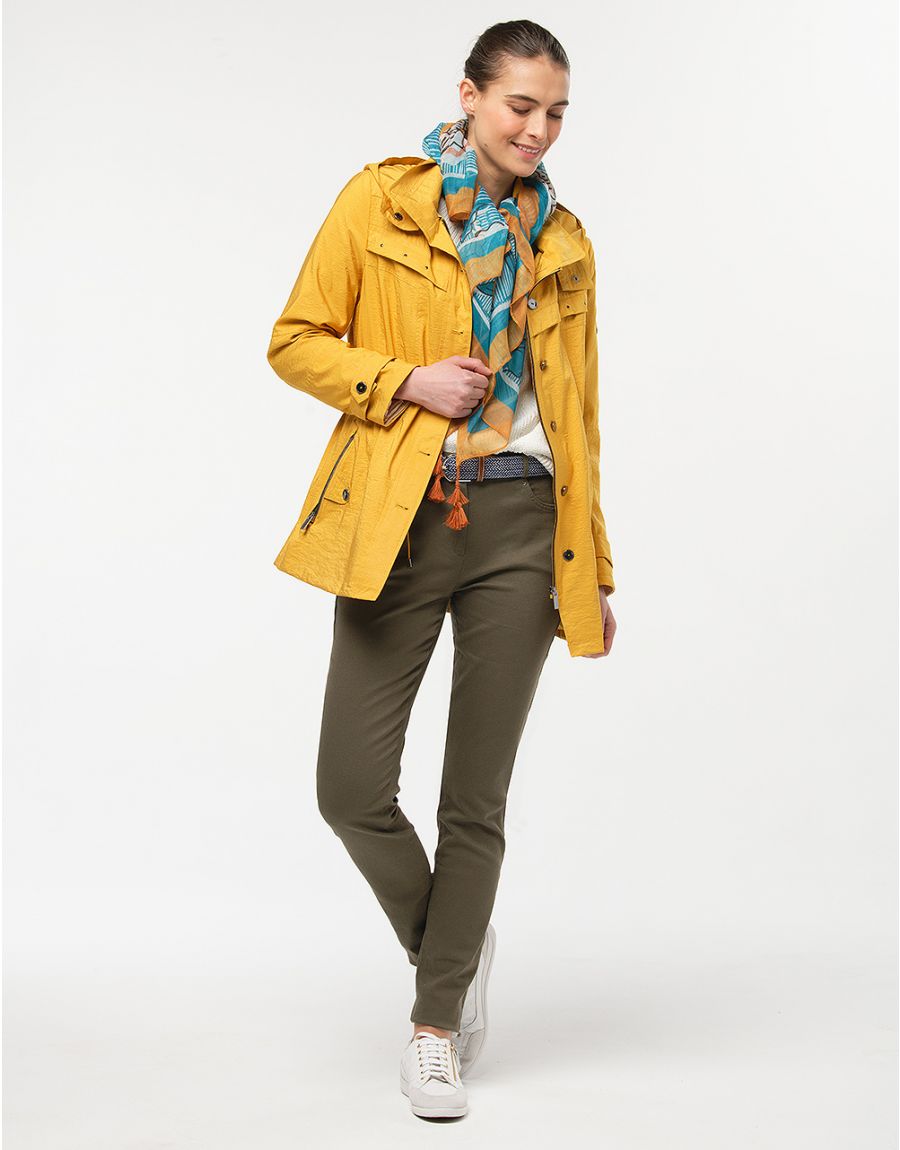 Parka jaune curry