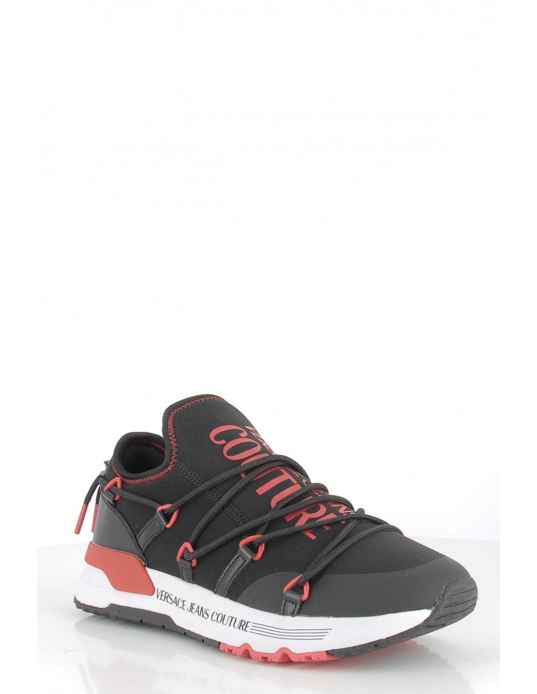 versace Baskets de ville homme dynamic black/red