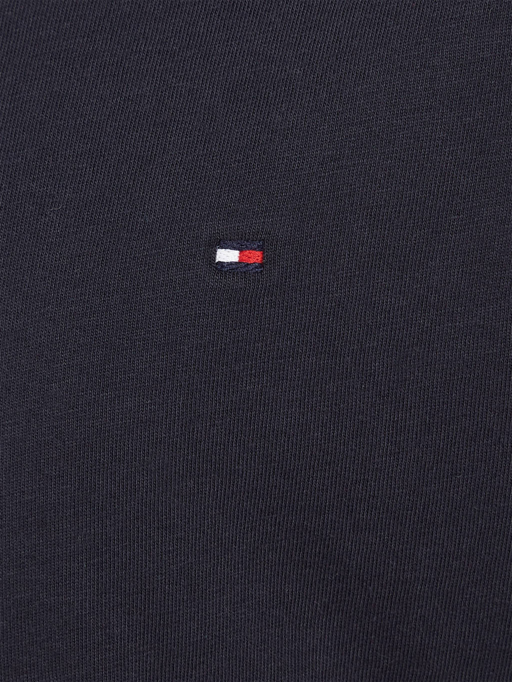 Tommy Hilfiger T-shirt van katoen donkerblauw