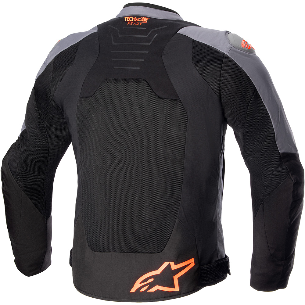 Alpinestars - Blouson SMX Air Noir / Gris / Orange fluo