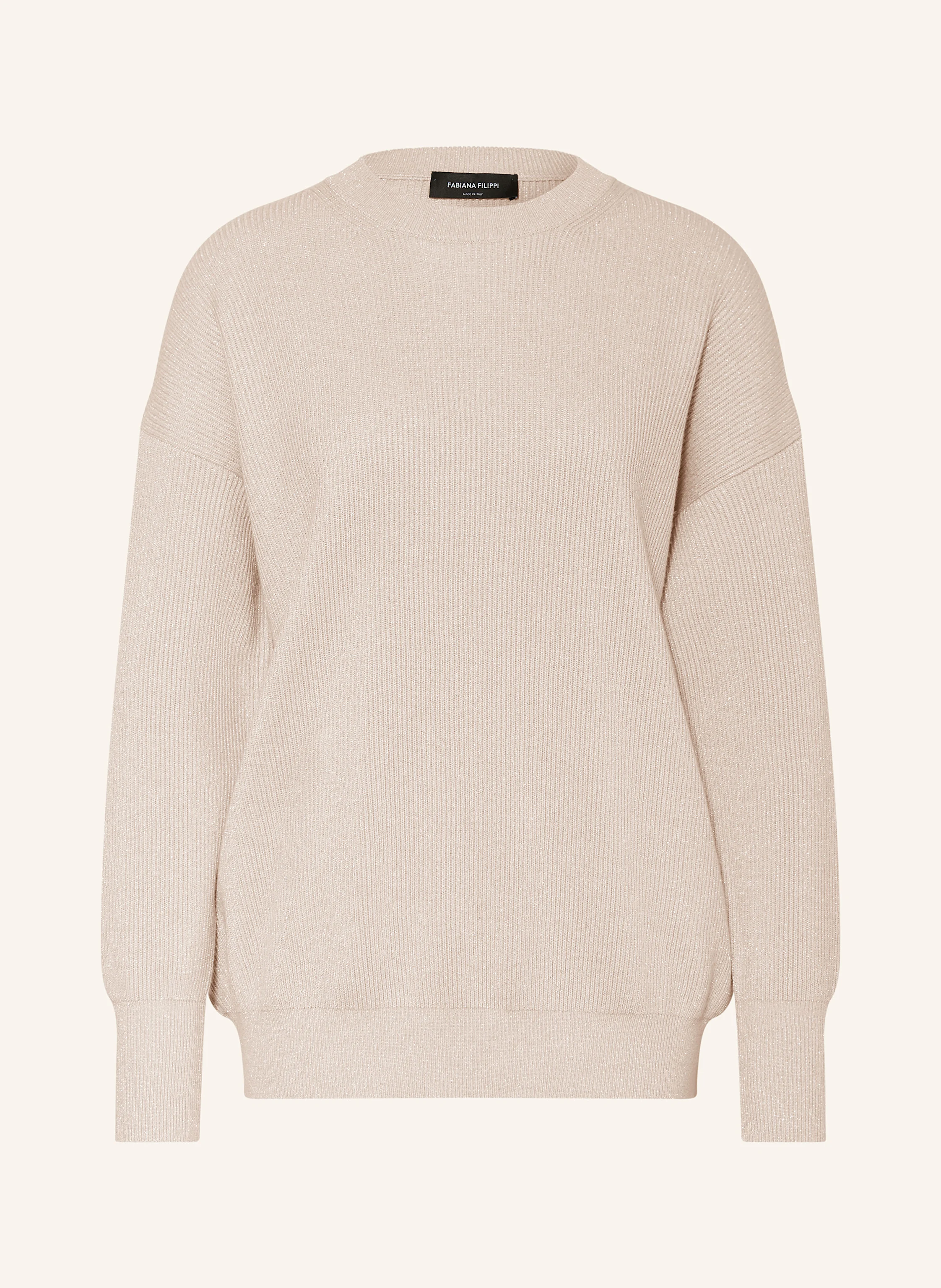 FABIANA FILIPPI Pullover mit Glitzergarn