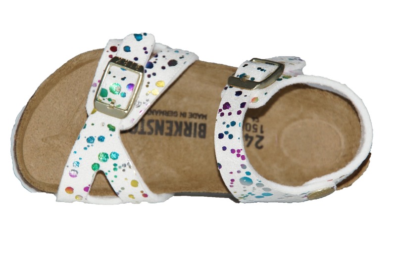 Birkenstock Rio Kids Confetti White