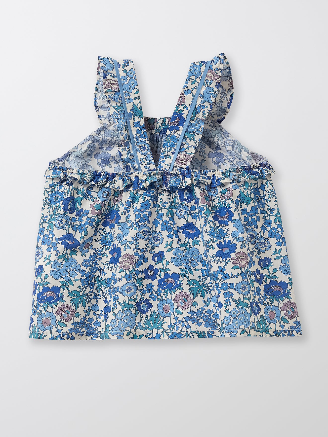 Top fille en tissu Liberty