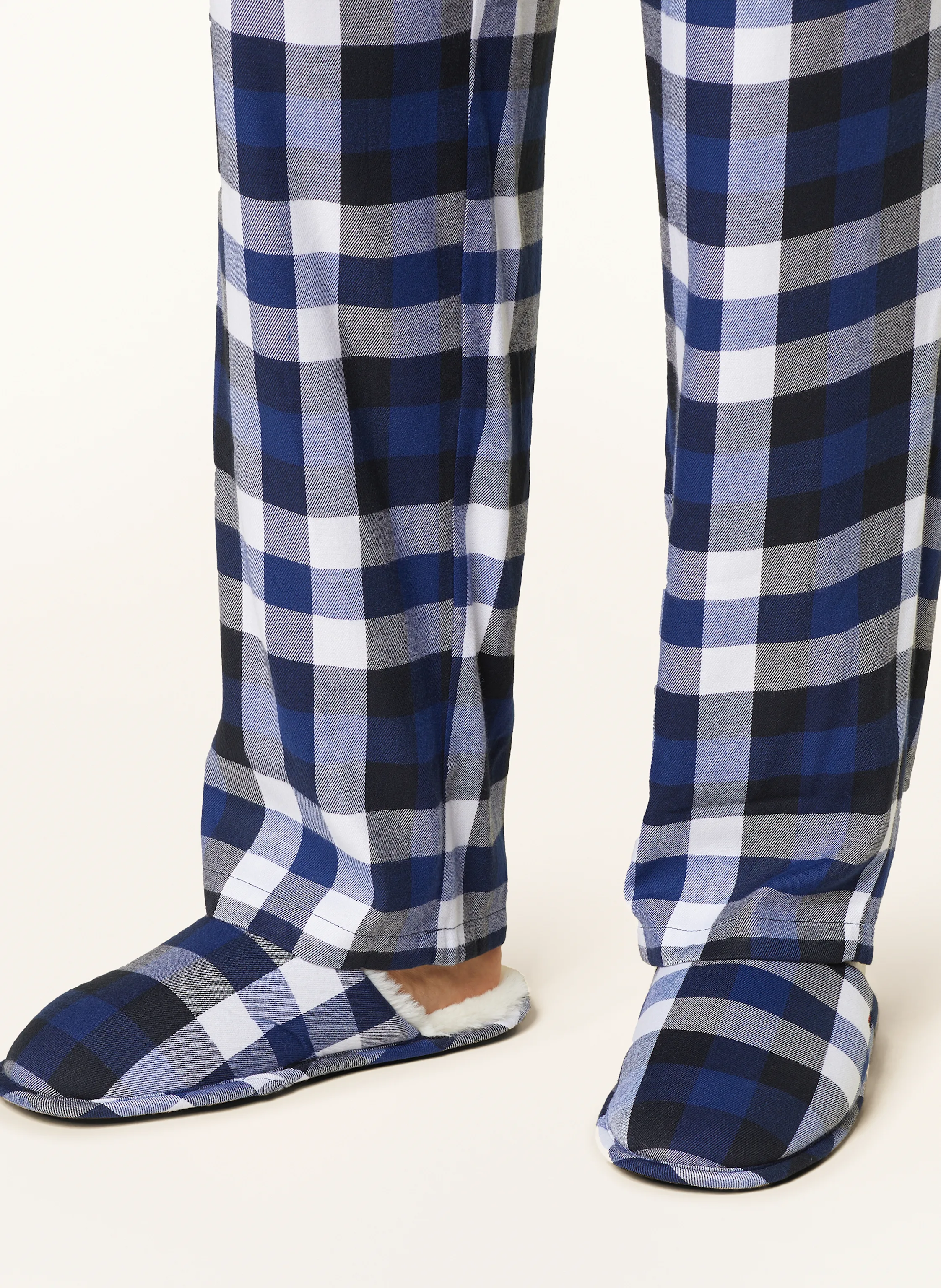 TOMMY HILFIGER Set: Schlafanzug und Hausschuhe