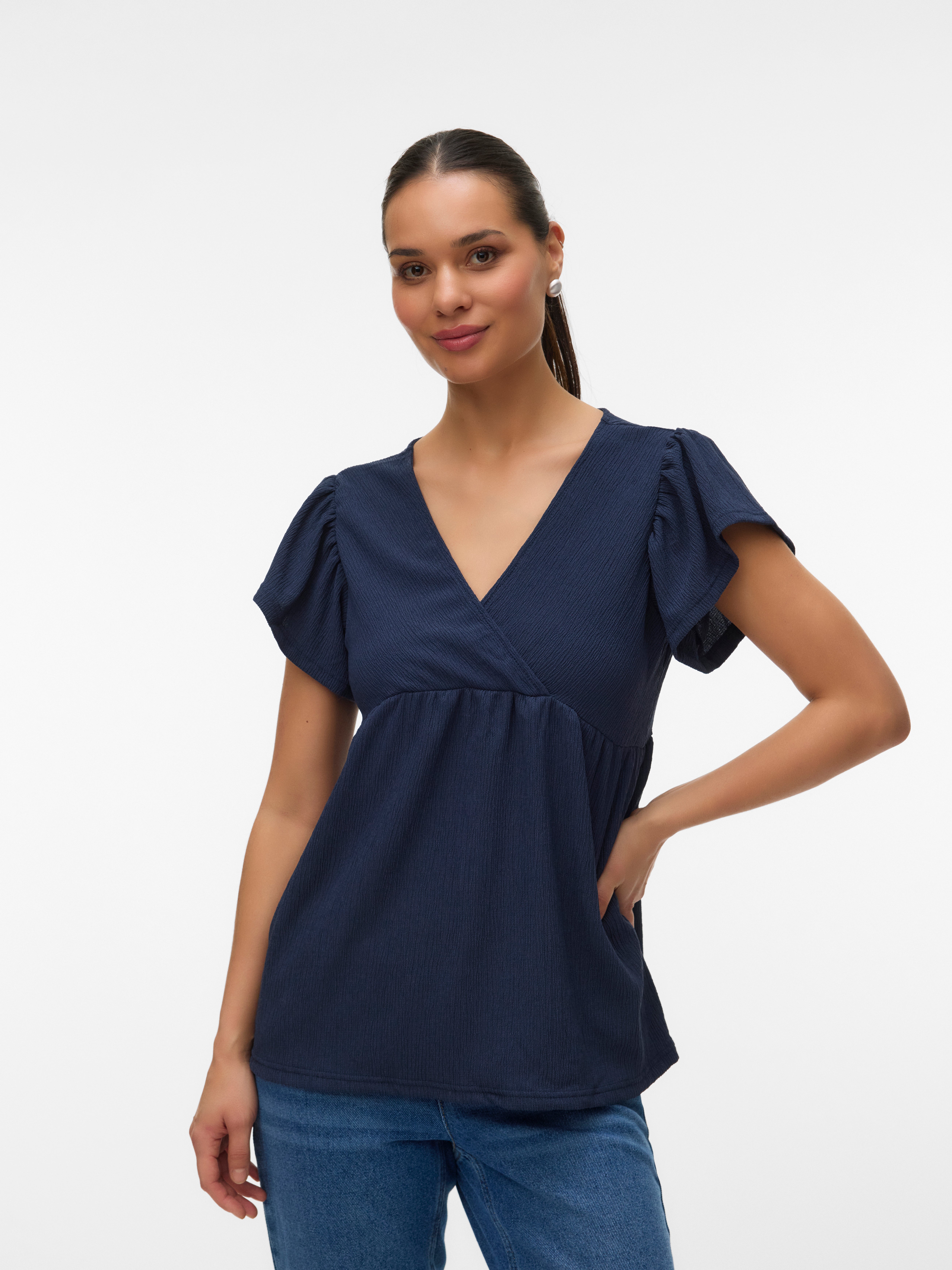 Regular fit V-Hals Top