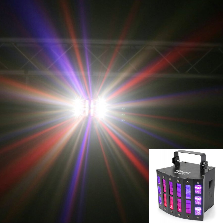 BeamZ Magic1 Derby met stroboscoop