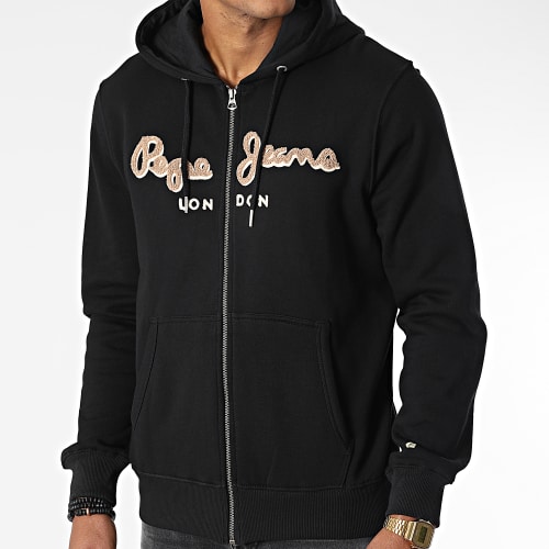 Sweat Zippé Capuche Lamont PM582244 Noir