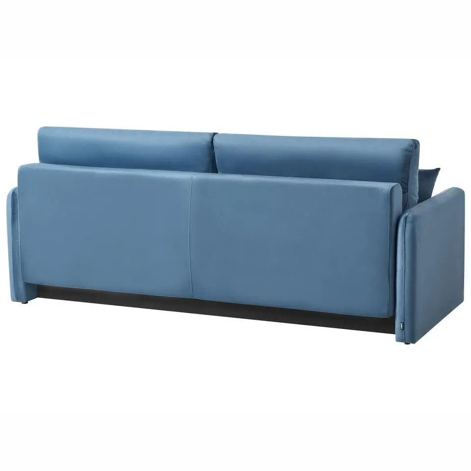 EGGE - Driezitsbank - Blauw - Fluweel