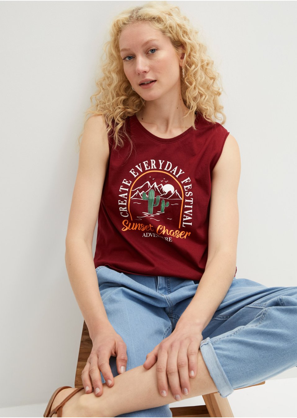 T-shirt à imprimé