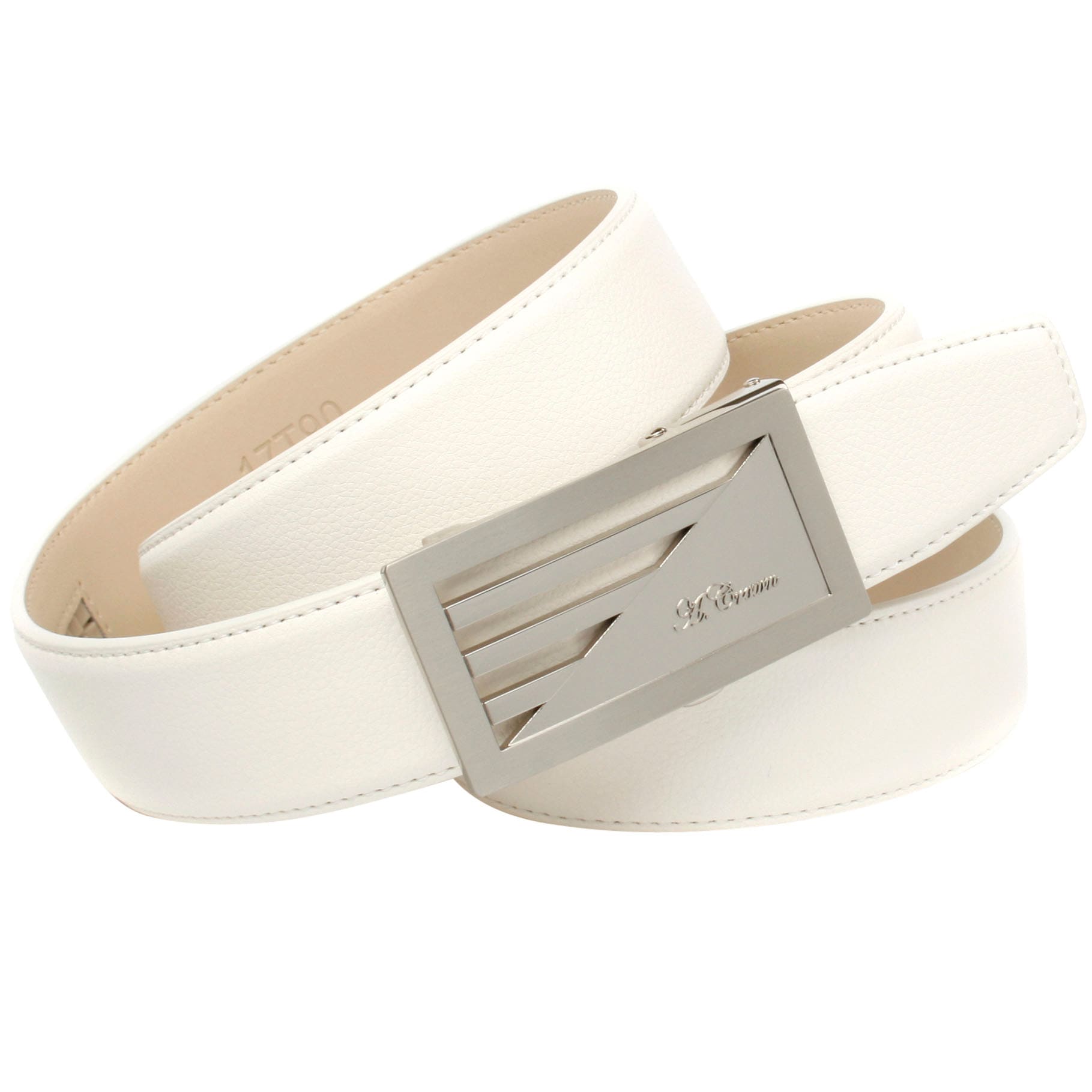 Anthoni Crown Ledergürtel in weiss