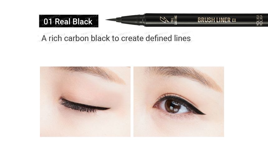 HOLIKA HOLIKA - Tail Lasting Brush Liner EX - 2 kleuren